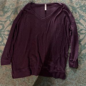 Chic Soul/ Zenana outfitters waffle print shirt!